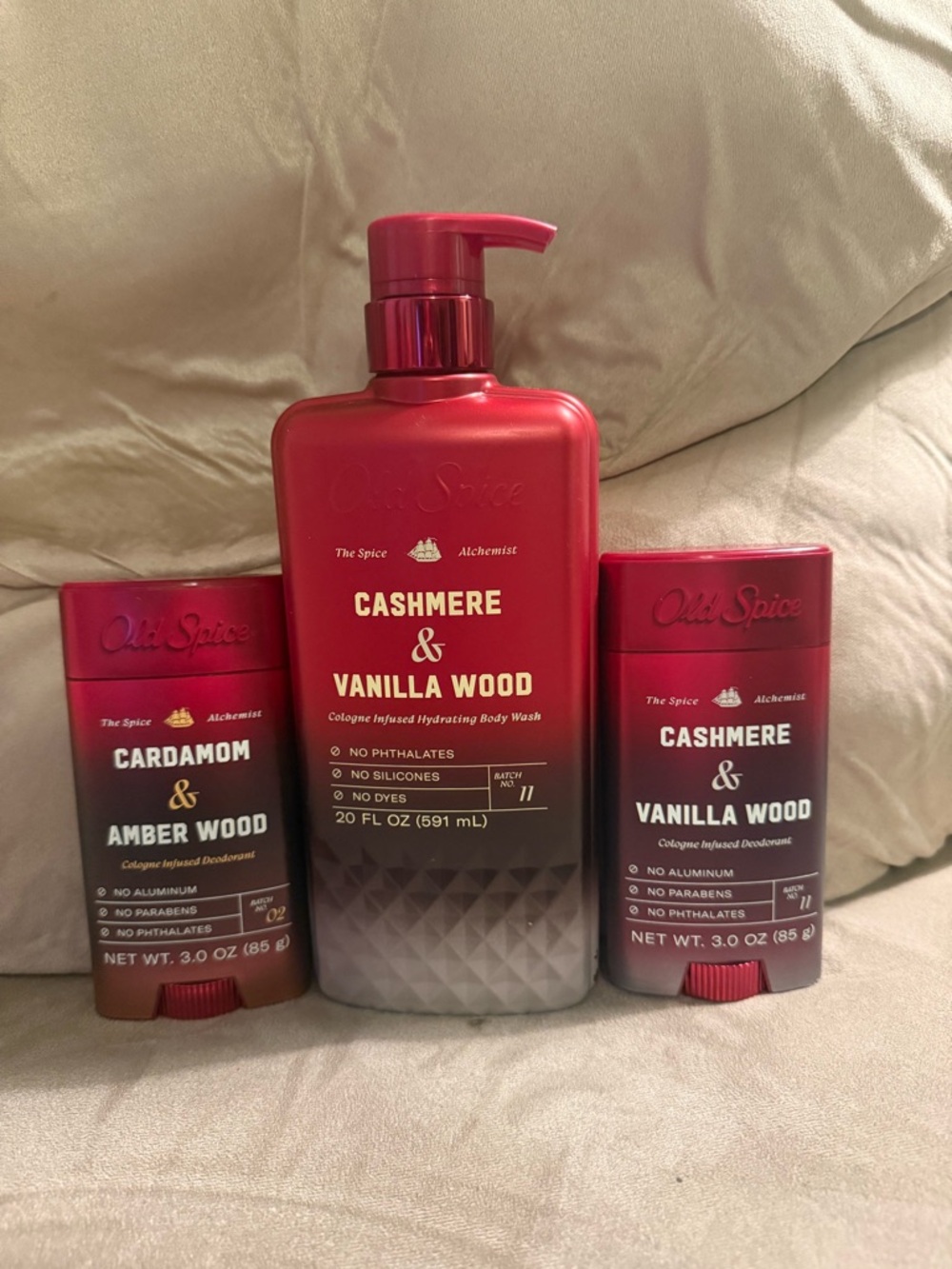 Brand new bundle of old spice deodorants and body wash